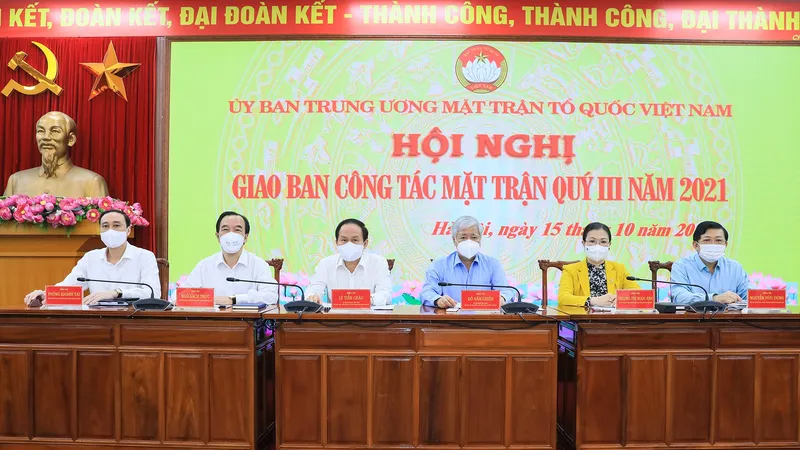 Hội nghị MTTQ ngày 15-10