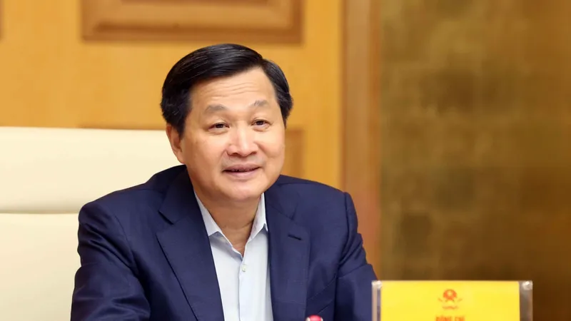 Phó Thủ tướng Chính phủ Lê Minh Khái. Ảnh: VIẾT CHUNG