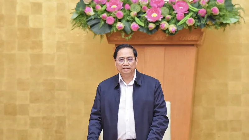 Thủ tướng Phạm Minh Chính. Ảnh: VIẾT CHUNG