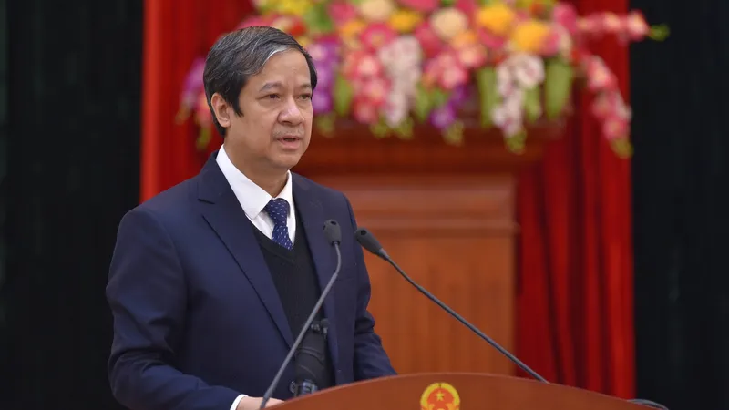 Bộ trưởng Bộ GD-ĐT Nguyễn Kim Sơn