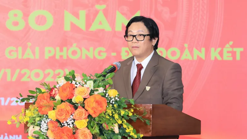 Nhà báo Lê Anh Đạt, quyền Tổng biên tập Báo Đại Đoàn Kết 
