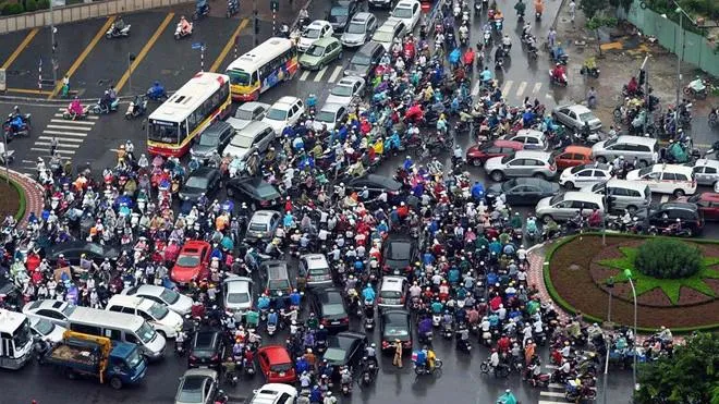 TPHCM, Hà Nội thường xuyên xảy ra ùn tắc giao thông