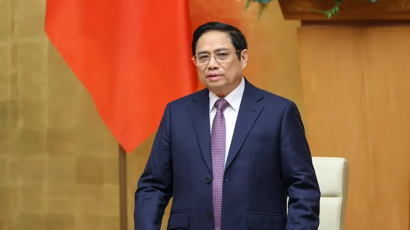 Thủ tướng Phạm Minh Chính. Ảnh: VIẾT CHUNG