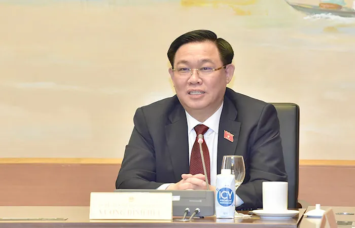 Chủ tịch Quốc hội Vương Đình Huệ. Ảnh: QUANG PHÚC
