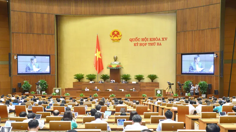 Quang cảnh phiên họp chiều 2-6. Ảnh: QUANG PHÚC
