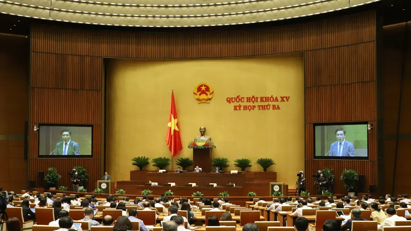 Quốc hội chiều 6-6: ẢNH: QUANG PHÚC