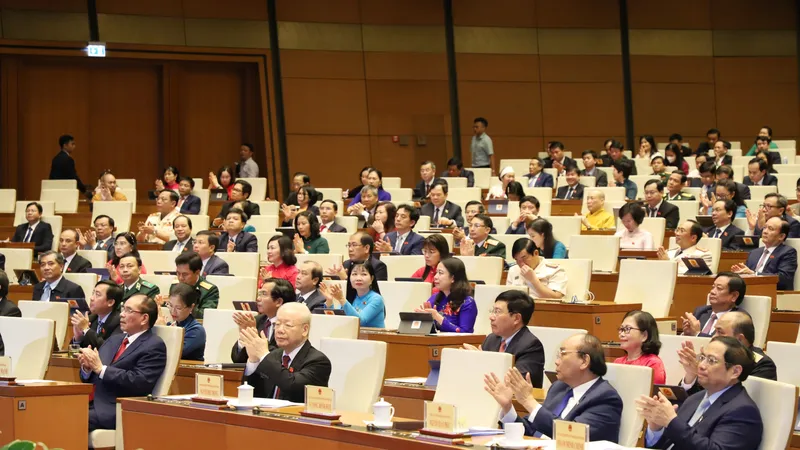 Kỳ họp thứ ba Quốc hội khóa XV. ẢNH: QUANG PHÚC