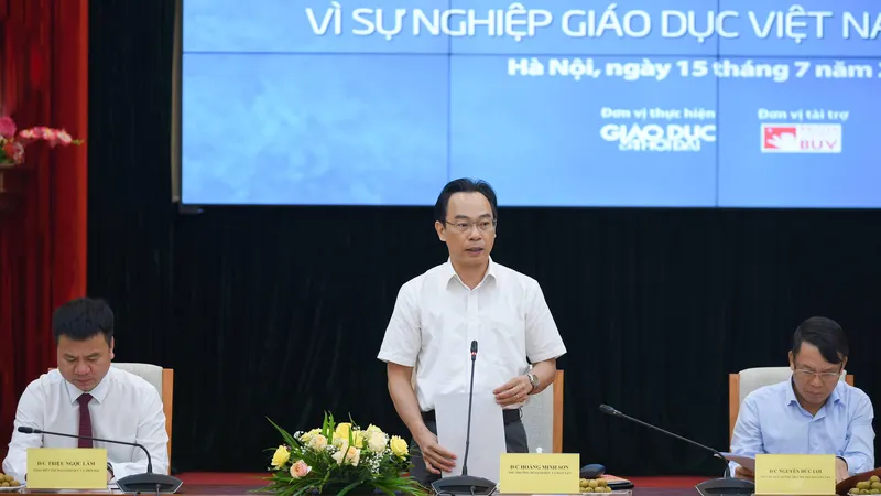 Họp báo phát động Giải báo chí toàn quốc "Vì sự nghiệp Giáo dục Việt Nam"