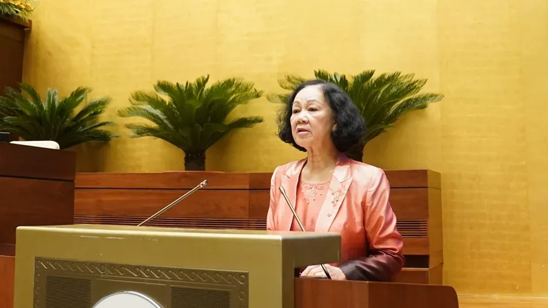 Trưởng Ban Tổ chức Trung ương Trương Thị Mai: “Người vào Đảng thì động cơ phải trong sáng“