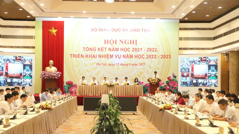 Hội nghị tổng kết năm học 2021-2022 và triển khai nhiệm vụ năm học 2022-2023 