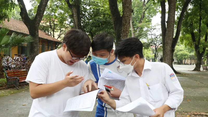 Thí sinh dự thi tốt nghiệp THPT 2022. Ảnh: QUANG PHÚC