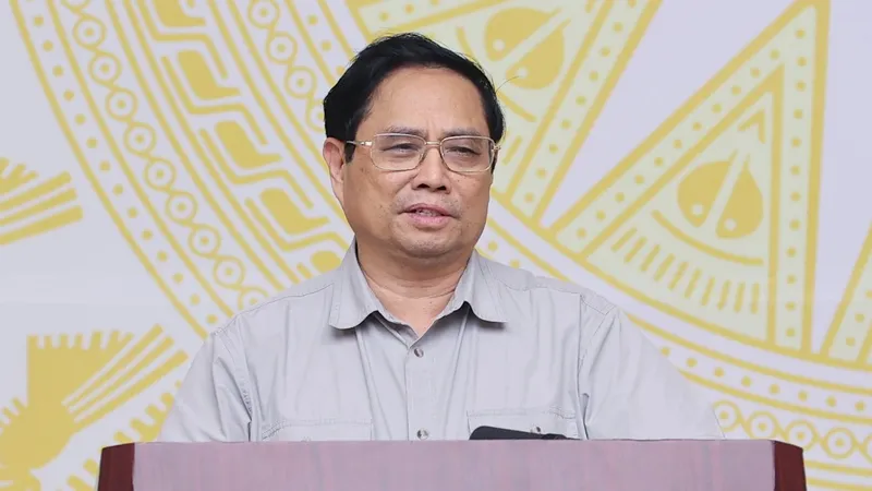 Thủ tướng Phạm Minh Chính. Ảnh: VIẾT CHUNG