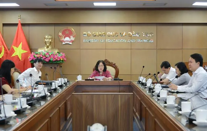 Bộ GD-ĐT tổ chức hội thảo về triển khai chương trình làm quen với tiếng Anh