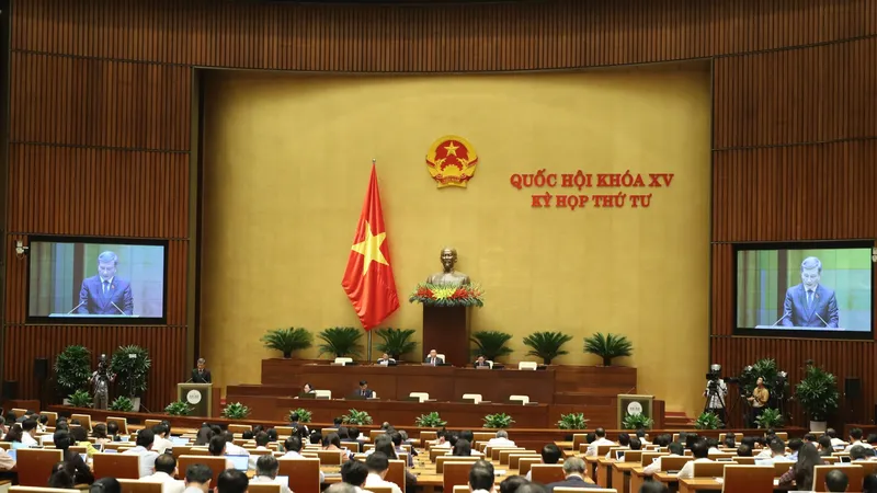 Quốc hội chiều 25-10: Ảnh: QUANG PHÚC