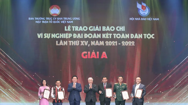 80 tác phẩm nhận Giải báo chí “Vì sự nghiệp Đại đoàn kết toàn dân tộc” lần thứ XV 