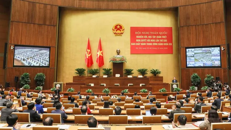 Toàn cảnh hội nghị. Ảnh: VIẾT CHUNG