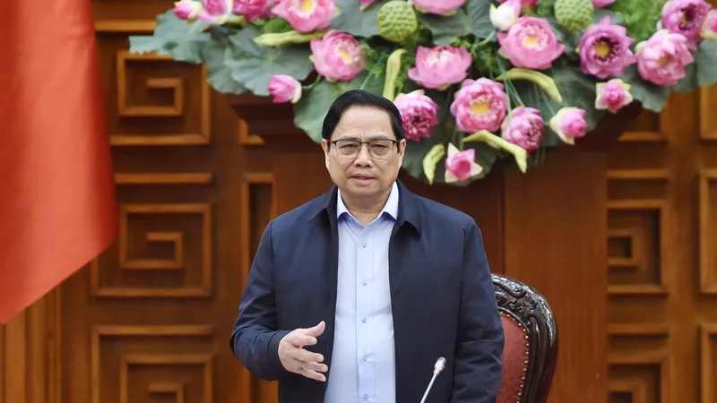 Thủ tướng Phạm Minh Chính. Ảnh: VIẾT CHUNG