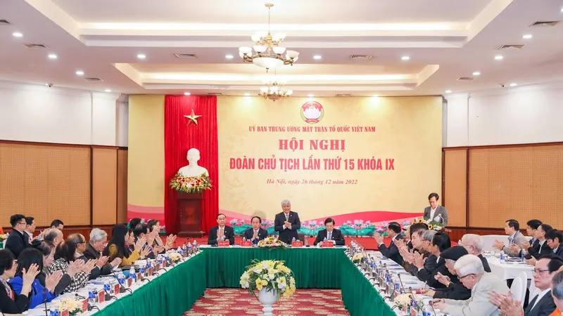  Hội nghị Đoàn Chủ tịch Ủy ban Trung ương MTTQ Việt Nam