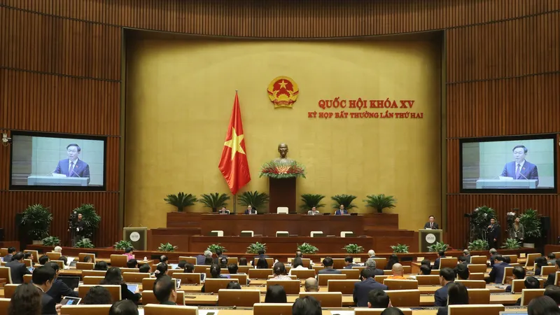  Quốc hội chiều 9-1. Ảnh: QUANG PHÚC