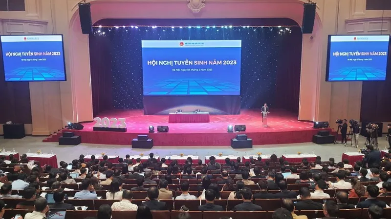 Hội nghị tuyển sinh đại học 2023