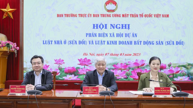 Hội nghị phản biện của MTTQ chiều 7-3
