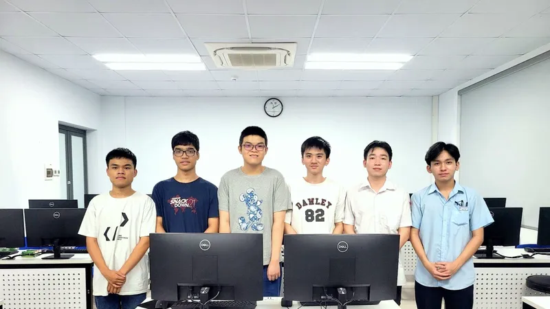 6 học sinh Việt Nam giành thành tích cao tại Olympic Tin học châu Á - Thái Bình Dương