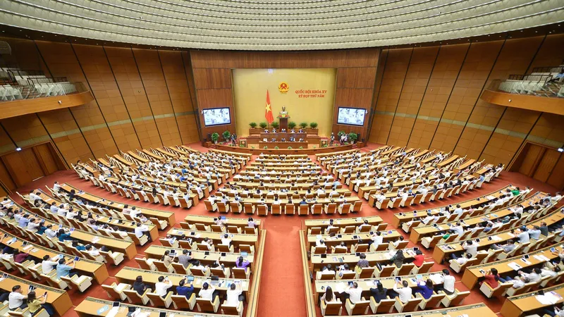 Quốc hội ngày 7-6. Ảnh: QUANG PHÚC