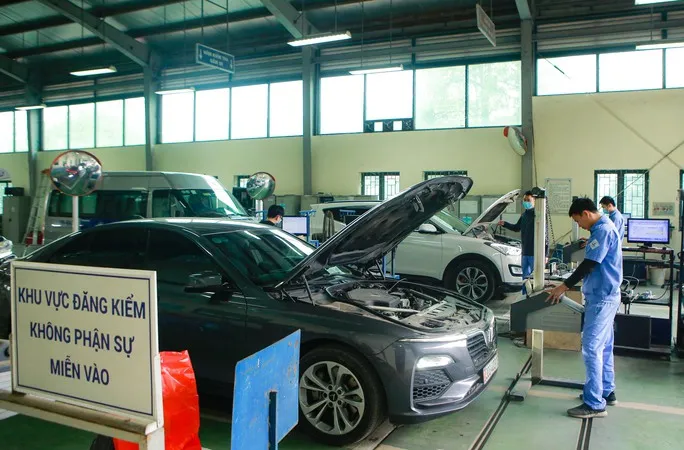 Chính phủ sửa quy định về kinh doanh dịch vụ kiểm định xe cơ giới