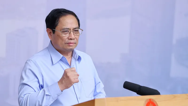 Thủ tướng Phạm Minh Chính vừa ký ban hành công điện số 634/CĐ-TTg tháo gỡ khó khăn, vướng mắc trong công tác định giá đất. Ảnh: VIẾT CHUNG
