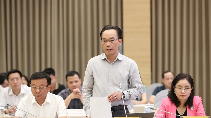 Thứ trưởng Bộ GD-ĐT Hoàng Minh Sơn. Ảnh: QUANG PHÚC