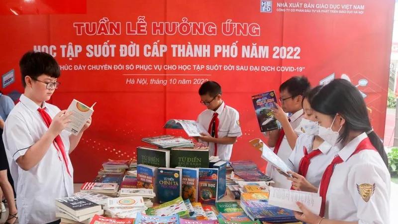 Hà Nội tổ chức nhiều hoạt động trong Tuần lễ hưởng ứng học tập suốt đời