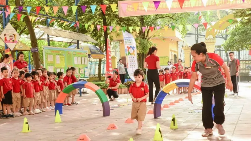 Hà Nội phải xây thêm nhiều trường học mới để đáp ứng số học sinh tăng mỗi năm