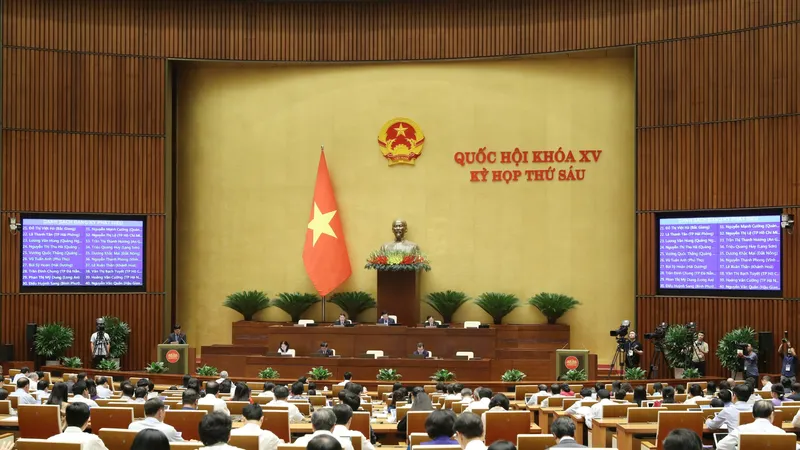 Quốc hội sáng 31-10. Ảnh: QUANG PHÚC