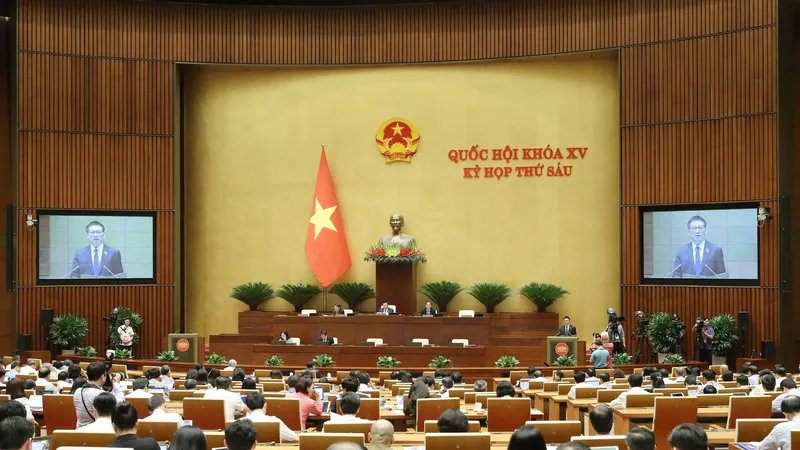 Quốc hội sáng 10-11. Ảnh: QUANG PHÚC