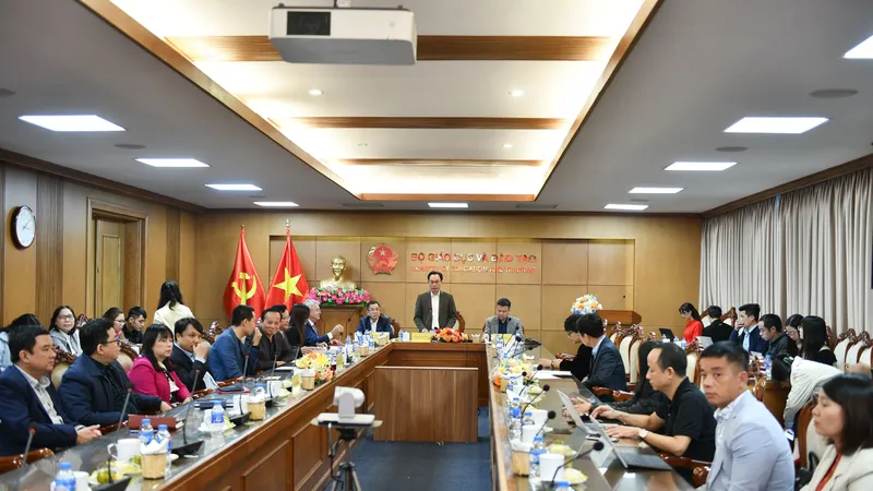 Quang cảnh buổi họp báo