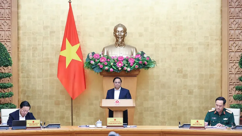 Thủ tướng chủ trì phiên họp Chính phủ chuyên đề pháp luật tháng 11