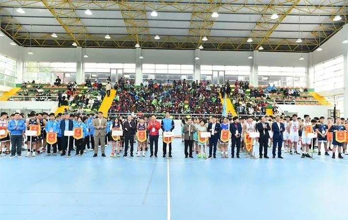 14 đội tham dự thi đấu Giải thể thao học sinh phổ thông toàn quốc năm 2023 môn bóng rổ THCS