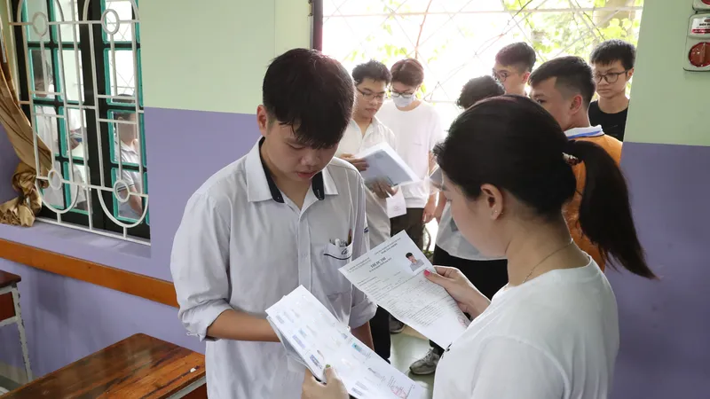 Thí sinh dự thi tốt nghiệp THPT năm 2023