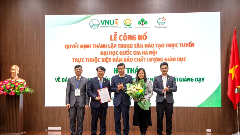  ĐHQGHN thành lập Trung tâm Đào tạo trực tuyến