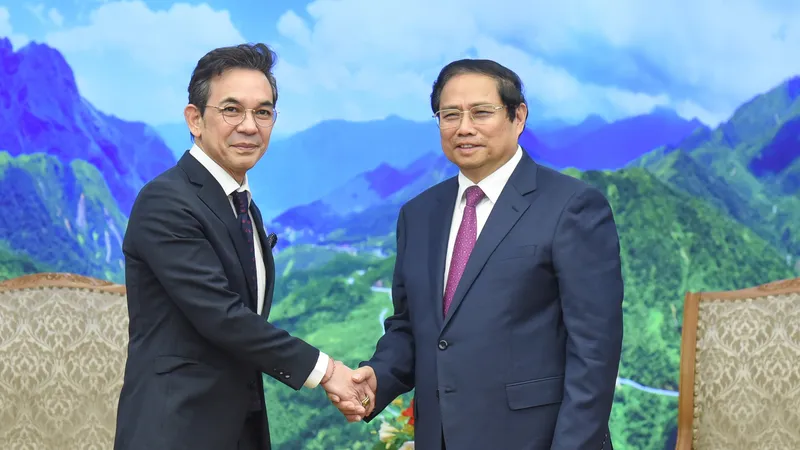 Thủ tướng Phạm Minh Chính tiếp Đại sứ Thái Lan Nikorndej Balankura