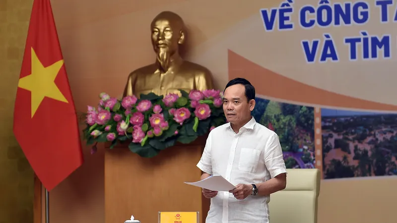 Phó Thủ tướng Trần Lưu Quang phát biểu tại hội nghị