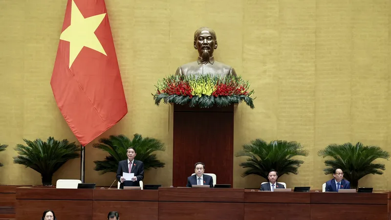 Quốc hội sáng 25-5. Ảnh: VIẾT CHUNG