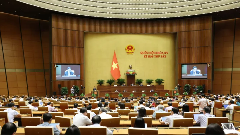 Quốc hội chiều 30-5. Ảnh: QUANG PHÚC