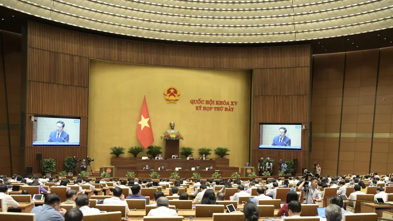 Quốc hội sáng 6-6. Ảnh: VIẾT CHUNG