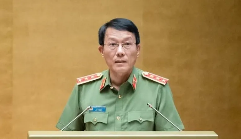 Đồng chí Lương Tam Quang, Bộ trưởng Bộ Công an