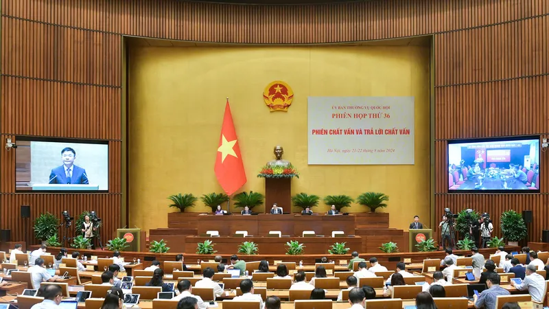 Phiên họp của Ủy ban Thường vụ Quốc hội