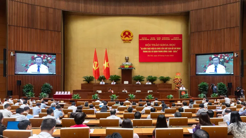 Toàn cảnh hội thảo. Ảnh: VIẾT CHUNG