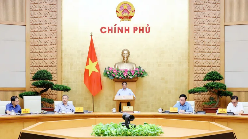 Thủ tướng Phạm Minh Chính chủ trì cuộc họp về phát triển bền vững kinh tế biển