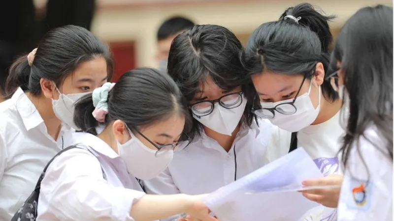 Thí sinh dự thi tốt nghiệp THPT năm 2024