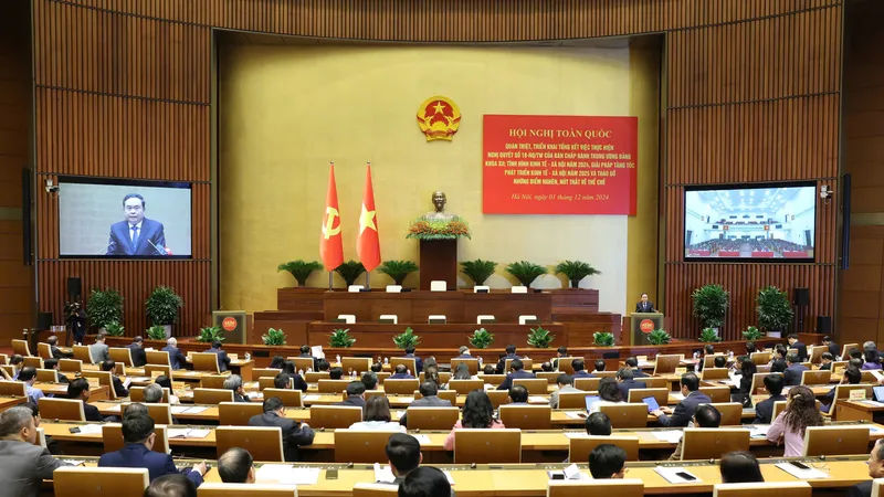 Toàn cảnh hội nghị. Ảnh: QUANG PHÚC